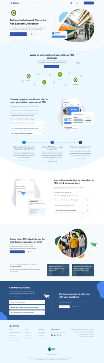New Bukas web